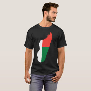 T-shirt de nation du Madagascar