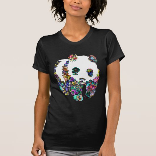 T-shirt de nature de panda (Devant)