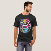 T-shirt de nébuleuse de hippies de l'espace (Devant entier)