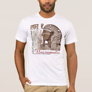 T-shirt de nécropole loin des yeux loin du coeur