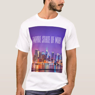 T-shirt de New York d'état d'esprit d'empire