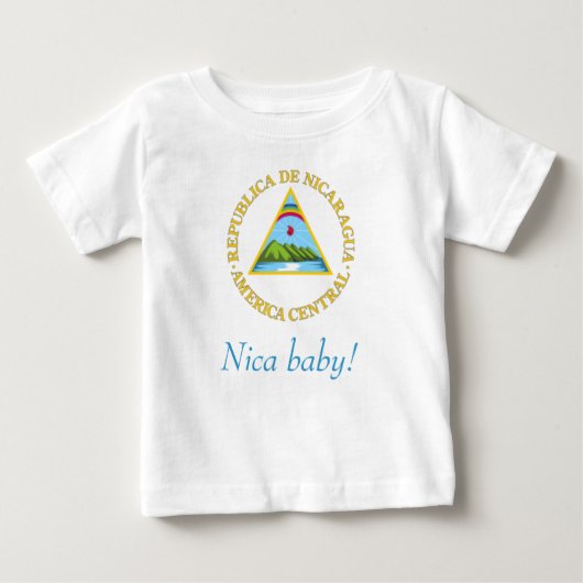 T-shirt de Nicaragua de bébé (Devant)