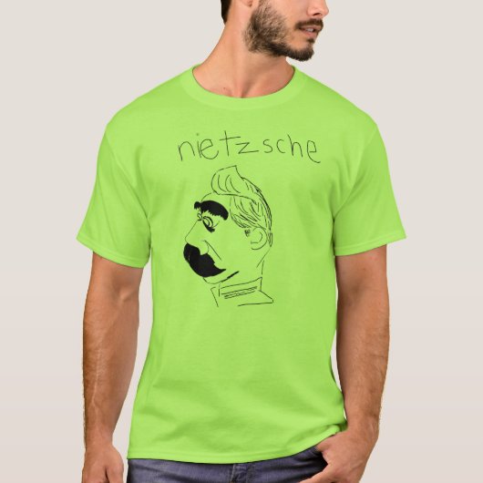 T-shirt de Nietzsche (Devant)