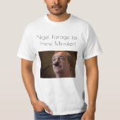 T-shirt de Nigel Farage (Devant)