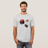 T-shirt de Nigiri de sushi (Devant entier)