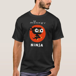 T-shirt de Ninja de singe