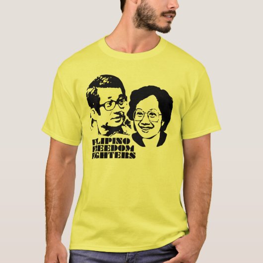 T-shirt de Ninoy et de Cory (Devant)