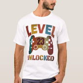 T-shirt DE NIVEAU 23 DÉVERROUILLÉ (Devant)