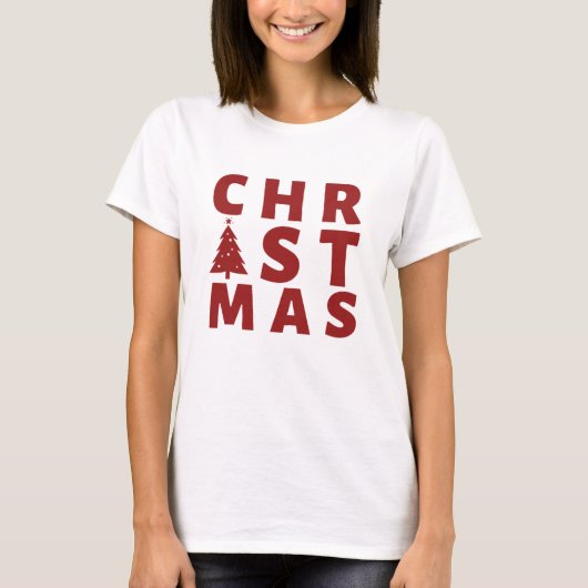 T-Shirt de Noël (Devant)