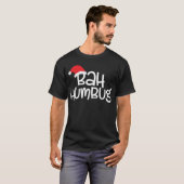 T-shirt de Noël Bah Humbug (Devant entier)