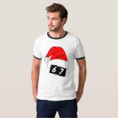 T-shirt de Noël Cool 67. (Devant entier)