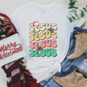 T-shirt de Noël de Jésus coloré