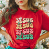 T-shirt de Noël de Jésus coloré