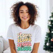 T-shirt de Noël de Jésus coloré