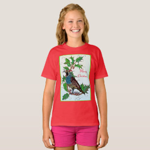 T-shirt de Noël de la Quail