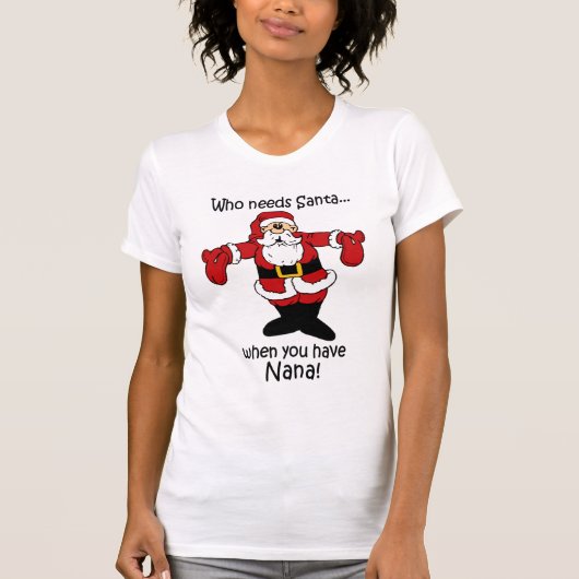 T-shirt de Noël de Nana (Devant)