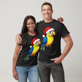 T-Shirt de Noël de perroquet (Unisexe)