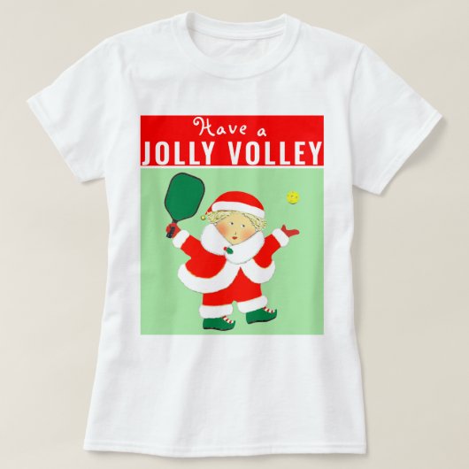 T-shirt de Noël de Pickleball (Design devant)