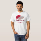 T-shirt de Noël des hommes drôles (Devant entier)