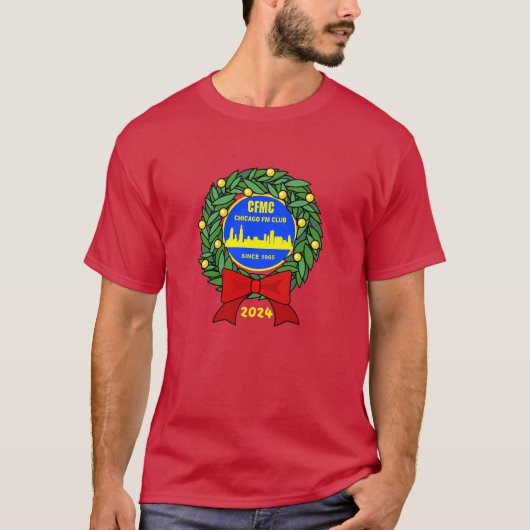 T-shirt de Noël du CMFC 2024 (Devant)