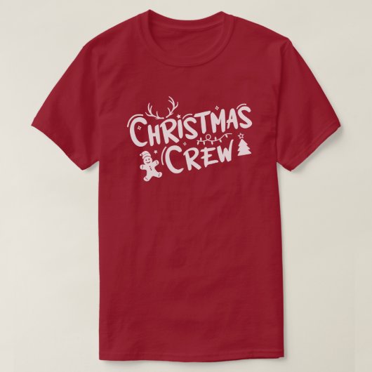 T-shirt de Noël en blanc (Design devant)