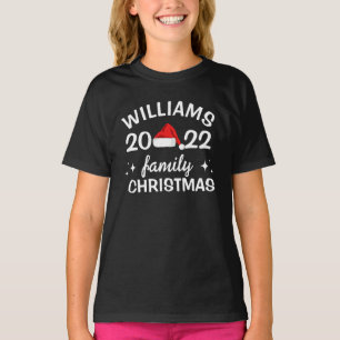 T-shirt de Noël familial personnalisé