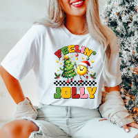 T-shirt de Noël Feelin Jolly