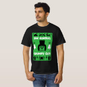 T-Shirt de Noël grincheux (Devant entier)