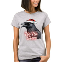 T-shirt de Noël Ho Ho Crow