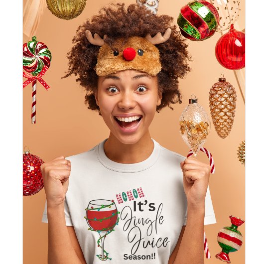 T-shirt de Noël - Ho Ho Ho C’est Jingle Juice Sea