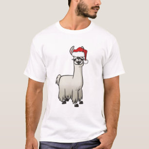 T-shirt de Noël Lama