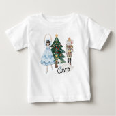 T-shirt de Noël Nutcracker avec Clara (Devant)