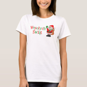 T-shirt de Noël polonais Wesolych Swiat
