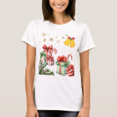 T-Shirt de Noël pour Femme (Devant)