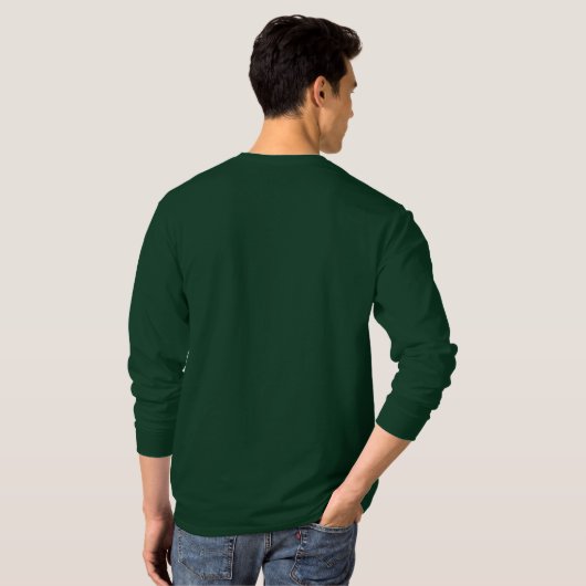 T-Shirt de Noël Pull Ugly (Dos entier)