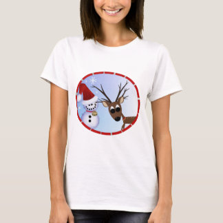 T-shirt de Noël Reindeer