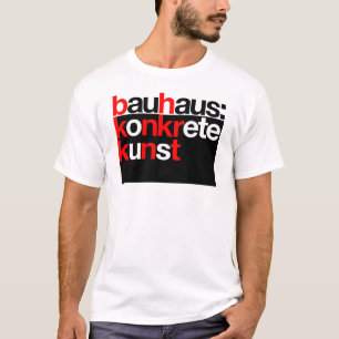 T-shirt de noir de collection de Bauhaus