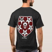 T-shirt de noir de marque de KOS (Dos)