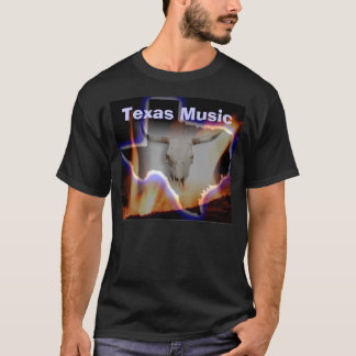 T-shirt de noir de musique de RDR le Texas