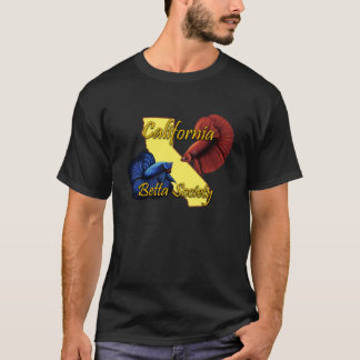 T-shirt de noir de société de la Californie Betta