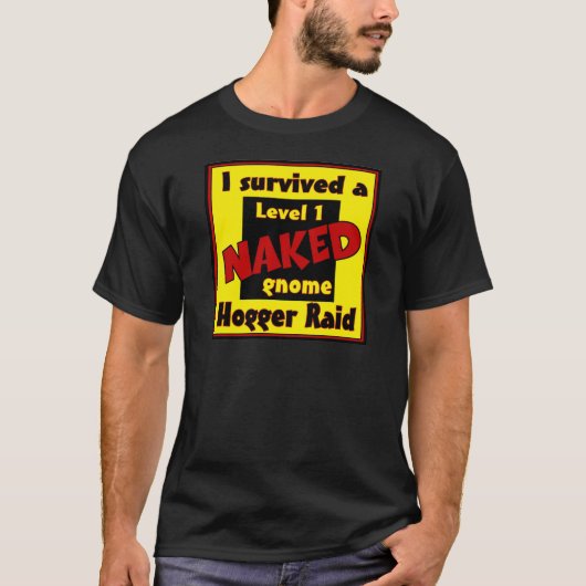 T-shirt de noir d'incursion de Hogger (Devant)