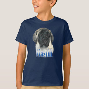 T-shirt de nom de chiot de mastiff de faon