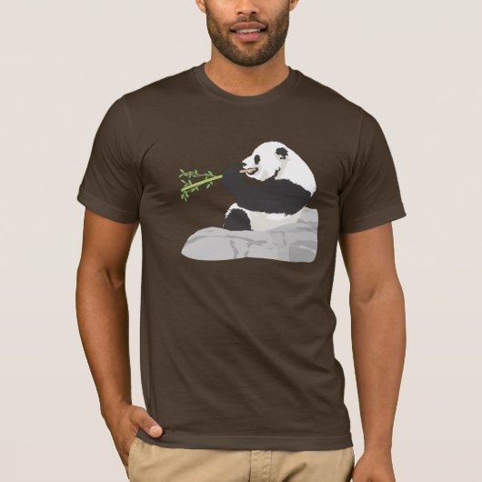 T-shirt de Nom de panda (Devant)