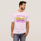 T-shirt de nom personnalisé Twink (Devant entier)