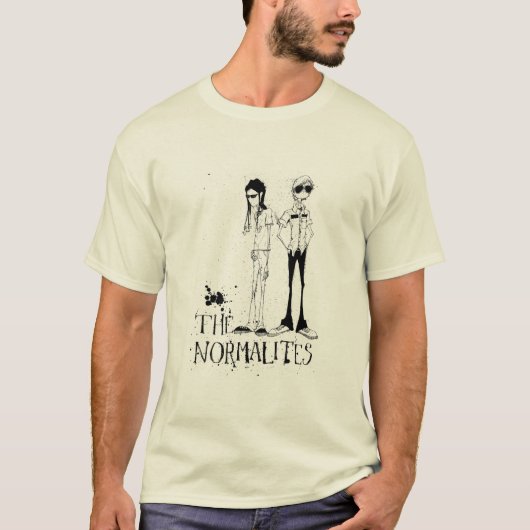 T-SHIRT DE NORMALITE (Devant)