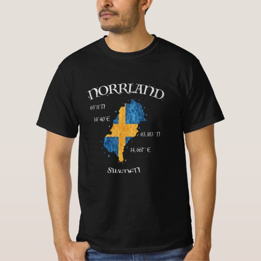 T-shirt de Norrland (Devant)