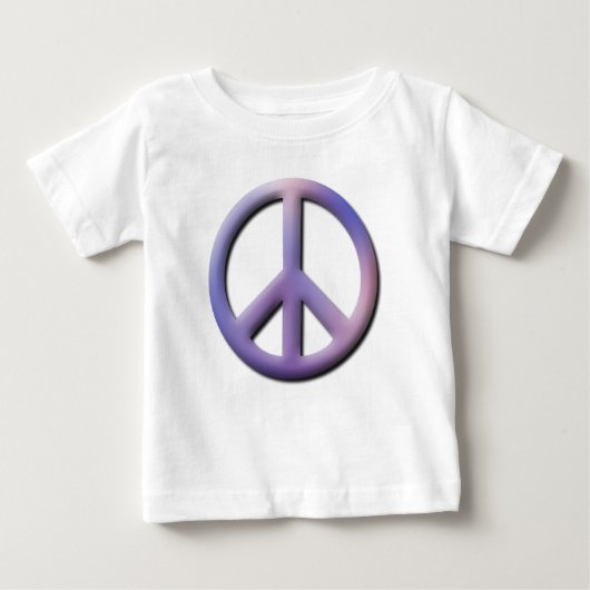 T-shirt de nourrisson de paix (Devant)
