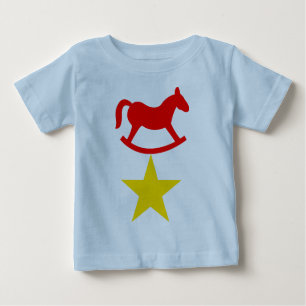 T-shirt de nourrisson d'étoile de Little Rock