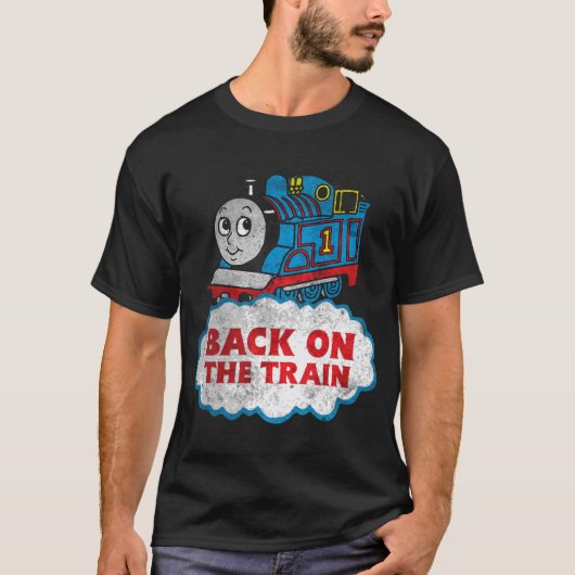 T-shirt De nouveau dans le train (Devant)