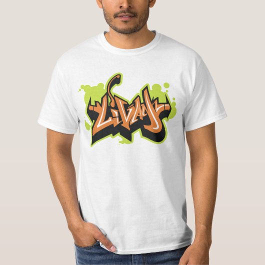 T-shirt de Paintball de graffiti de Livan (Devant)